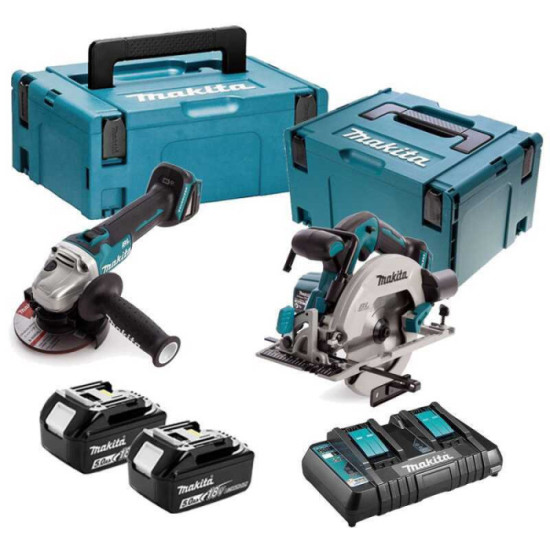 Ensemble 2 machines 18 V Makita DLX2277PTJ