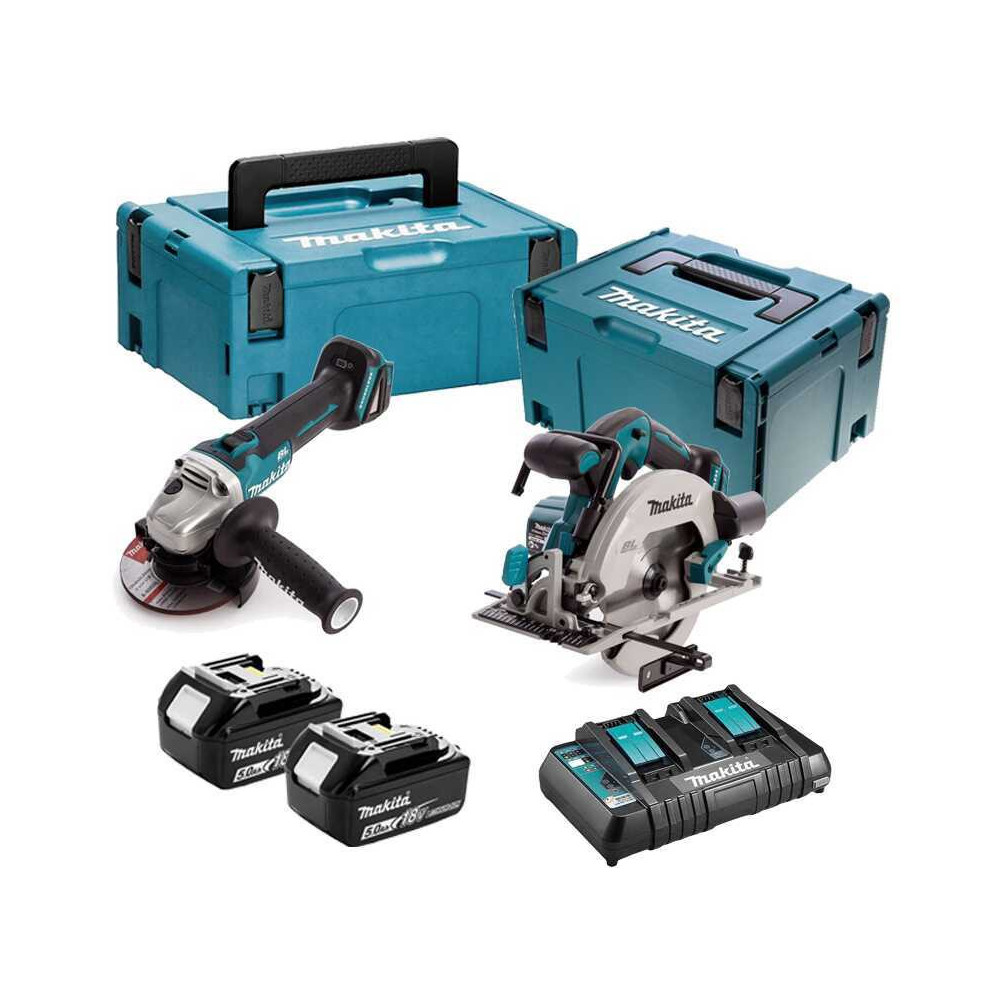 Ensemble 2 machines 18 V Makita DLX2277PTJ