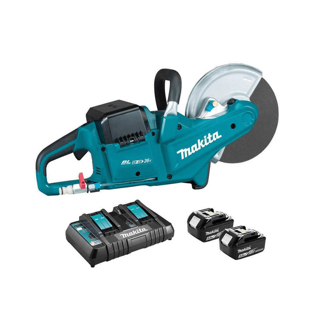 Découpeuse Makita DCE090T2X1 Ø230 mm 2 x 5,0 Ah