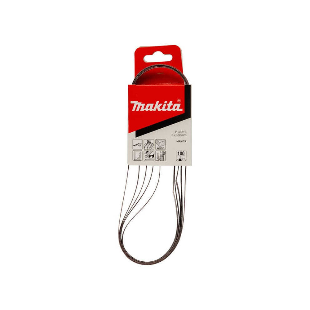 Bande abrasive 6x533 Makita P-43212 grain 100
