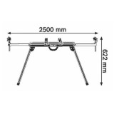 Table GTA 2500 Compact Bosch 0601B12400