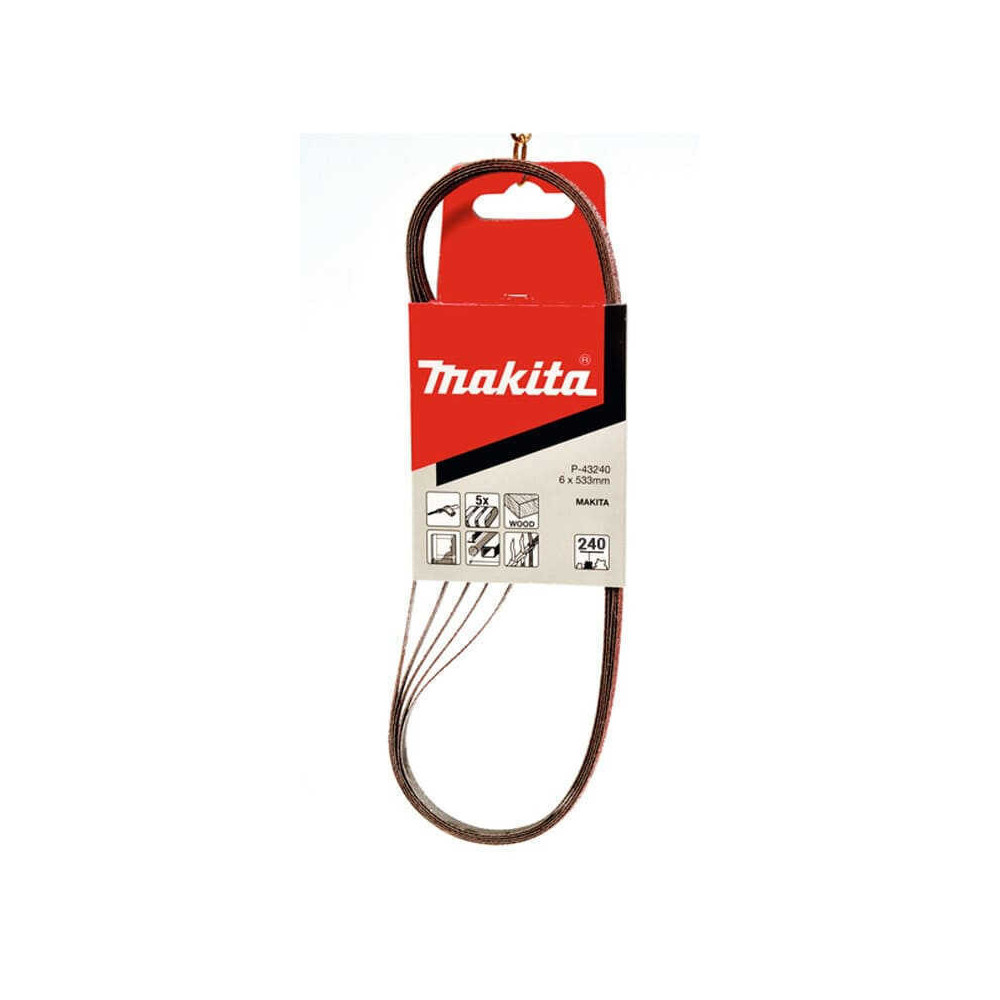 Bande abrasive 6x533 Makita P-43240 grain 240