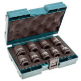 Coffret 9 douilles à chocs 1/2 Makita B-66232