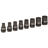 Coffret 9 douilles à chocs 1/2 Makita B-66232