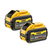 Lot de 2 batteries DeWalt DCB547X2 FlexVolt 9,0 Ah
