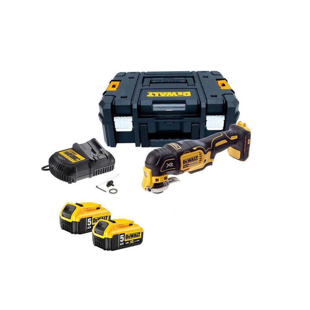Multifonction DeWalt DCS355P2 18V 2 x 5,0 Ah