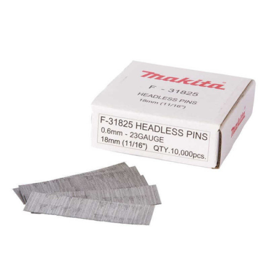 Finettes 23 Ga Makita F-31825 18 mm x 10000