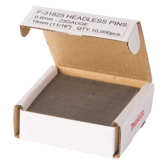 Finettes 23 Ga Makita F-31825 18 mm x 10000