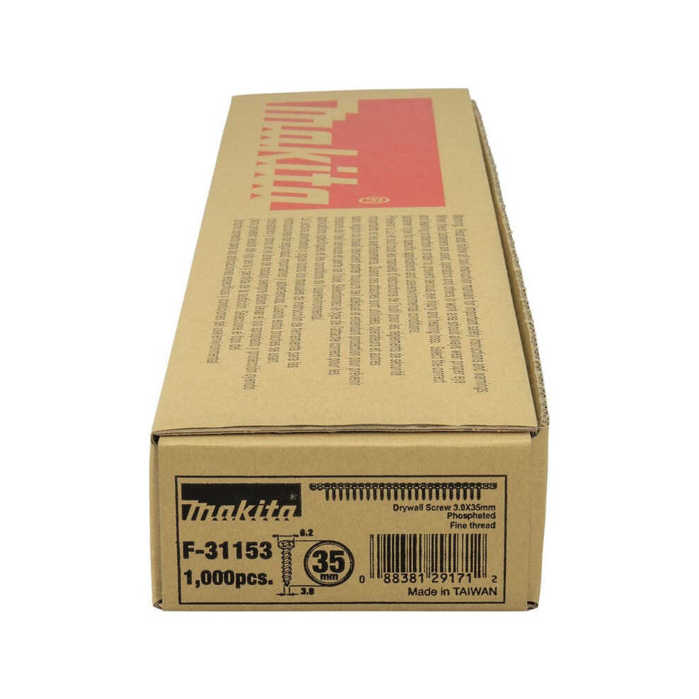 Vis en bande plaque de plâtre Makita F-31153 3,9x35
