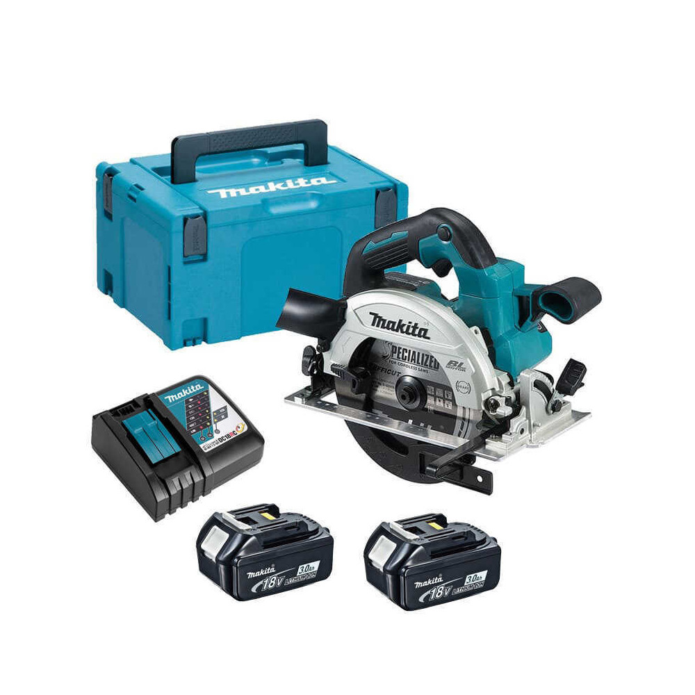 Scie circulaire Makita DHS660RFJ 18V LXT 2 x 3,0 Ah