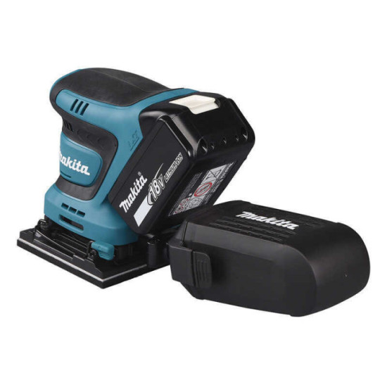 Ponceuse vibrante sans fil Makita DBO480RTJ