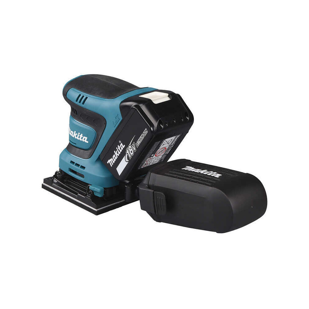 Ponceuse vibrante sans fil Makita DBO480RTJ
