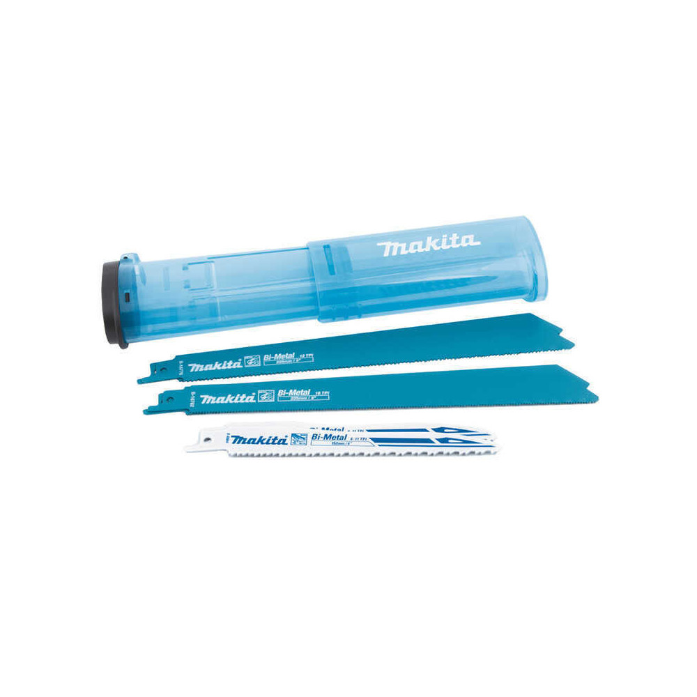 Pack 6 lames métal pour scie récipro Makita B-44448