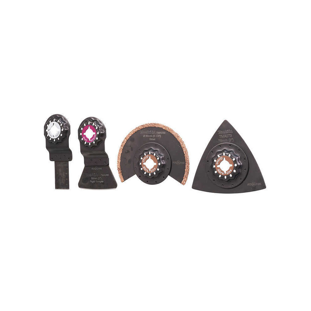 Ensemble STARLOCK carrelage Makita B-67496 4 pièces