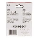 Ensemble STARLOCK carrelage Makita B-67496 4 pièces