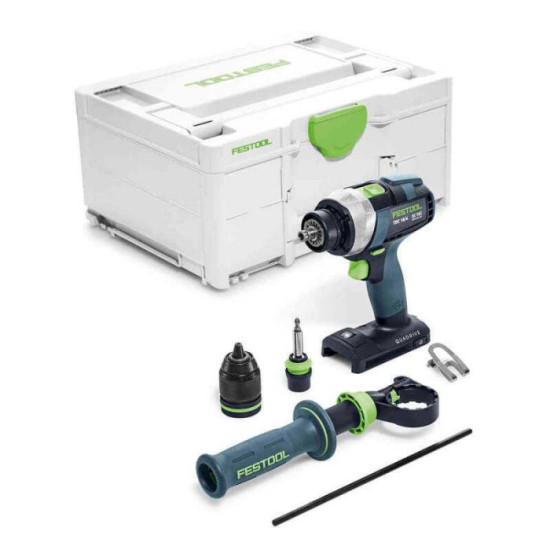 Perceuse visseuse Festool TDC 18/4 I-Basic 75 Nm