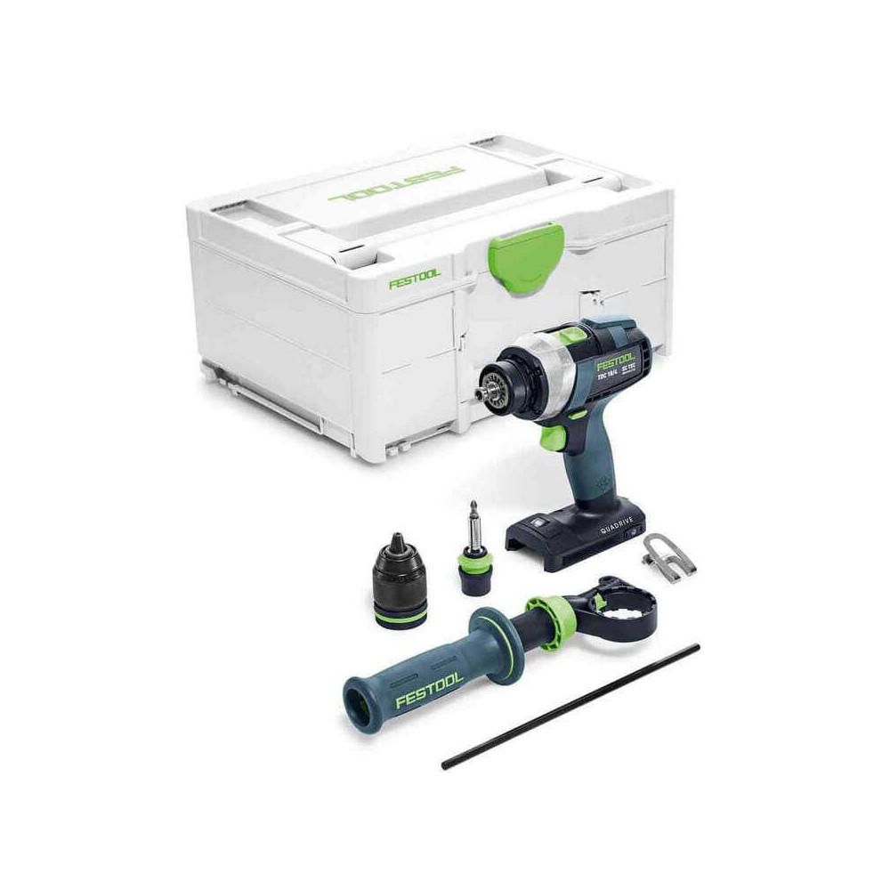Perceuse visseuse Festool TDC 18/4 I-Basic 75 Nm