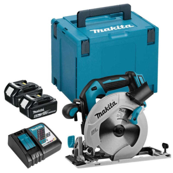 Scie circulaire Makita DHS680RGJ 18V 2 x 6,0 Ah