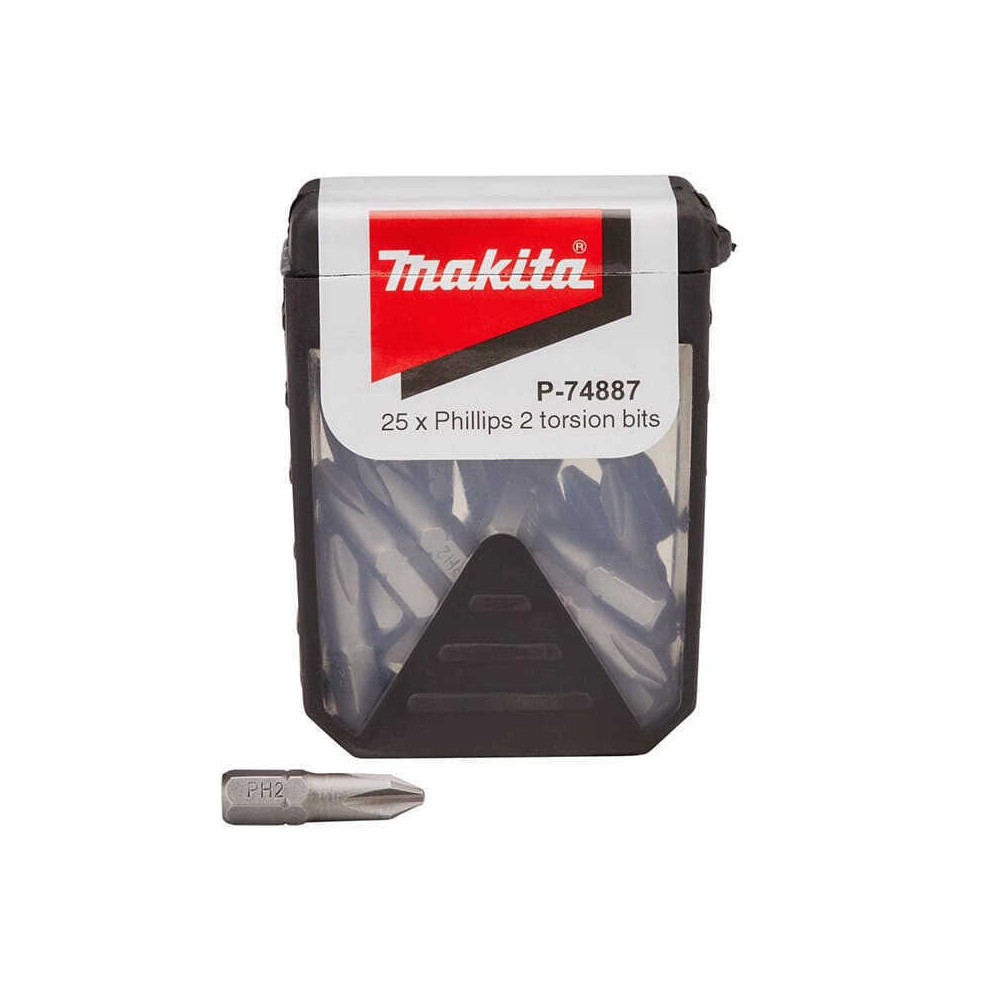 Lot 25 embouts PH2 Makita P-74887
