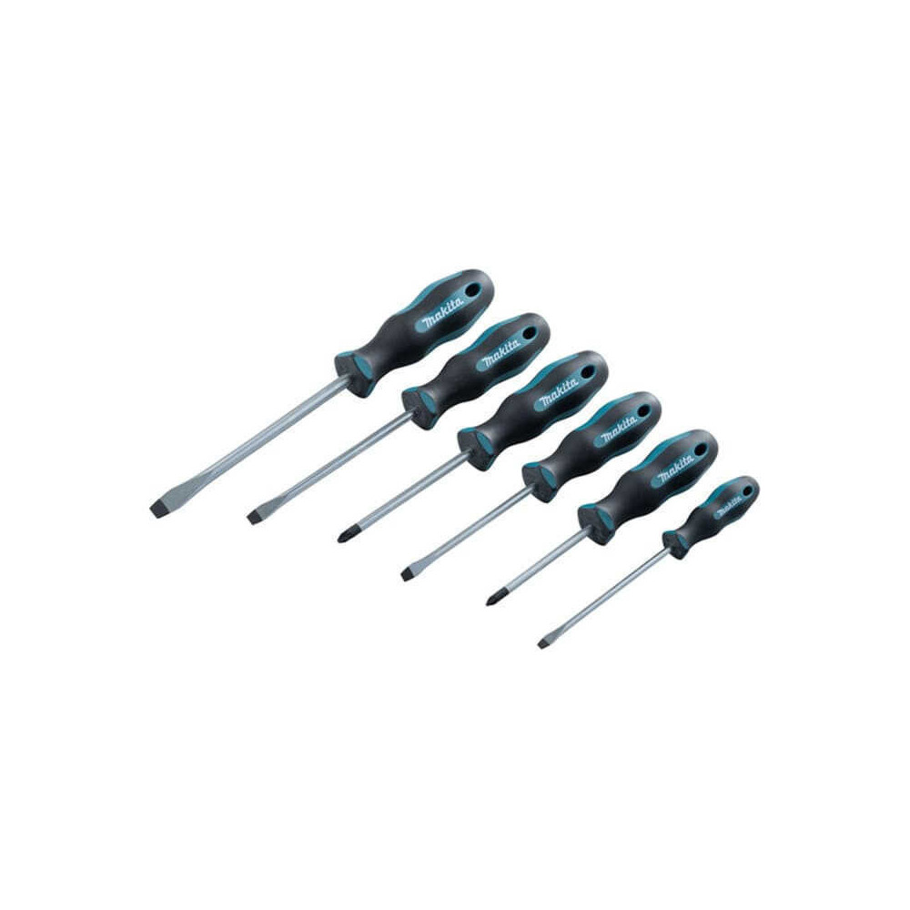 Jeu de 6 tournevis Makita E-10512 SL et PZ