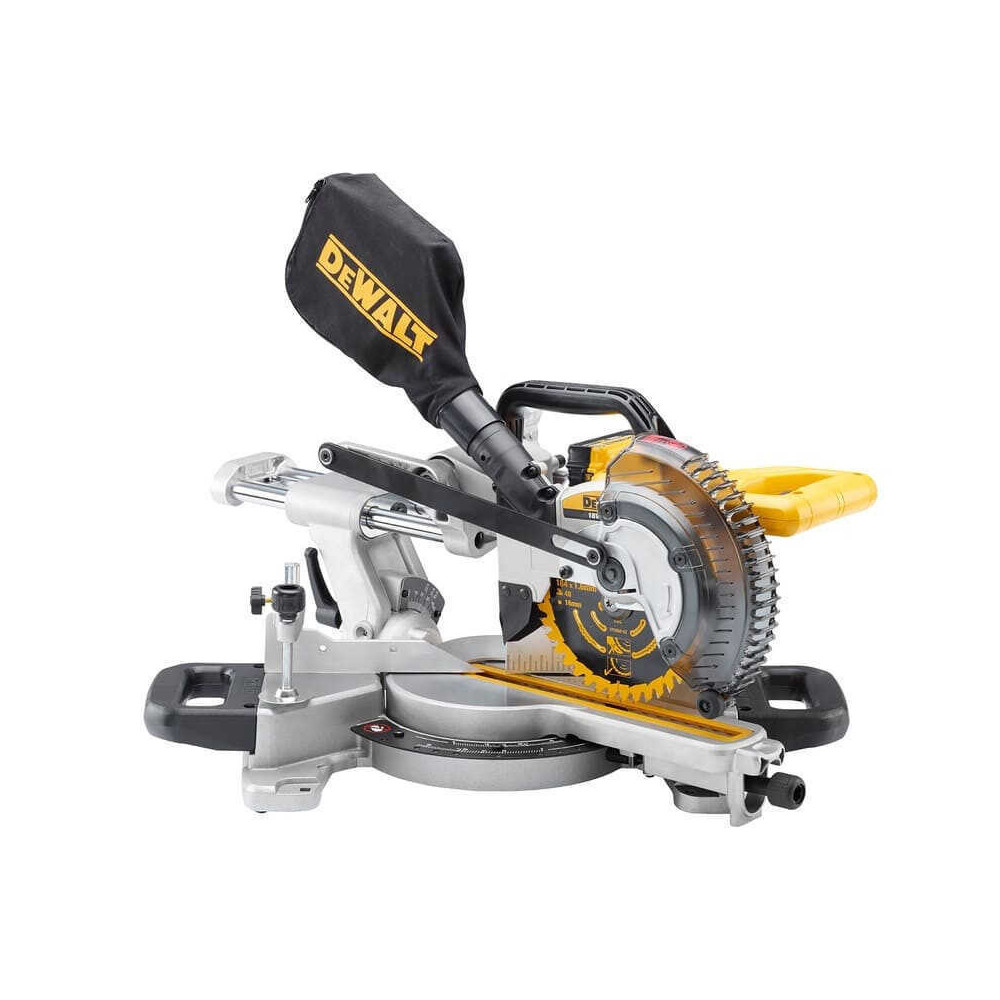 Scie à onglet radiale DeWalt DCS365N-XJ 18V XR 184 mm