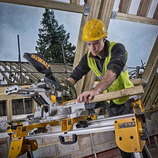 Scie à onglet radiale DeWalt DCS365N-XJ 18V XR 184 mm