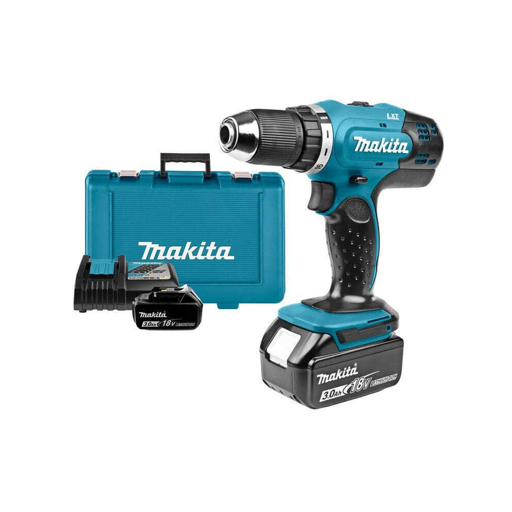 Perceuse visseuse Makita DDF453RFE 2x3,0 Ah