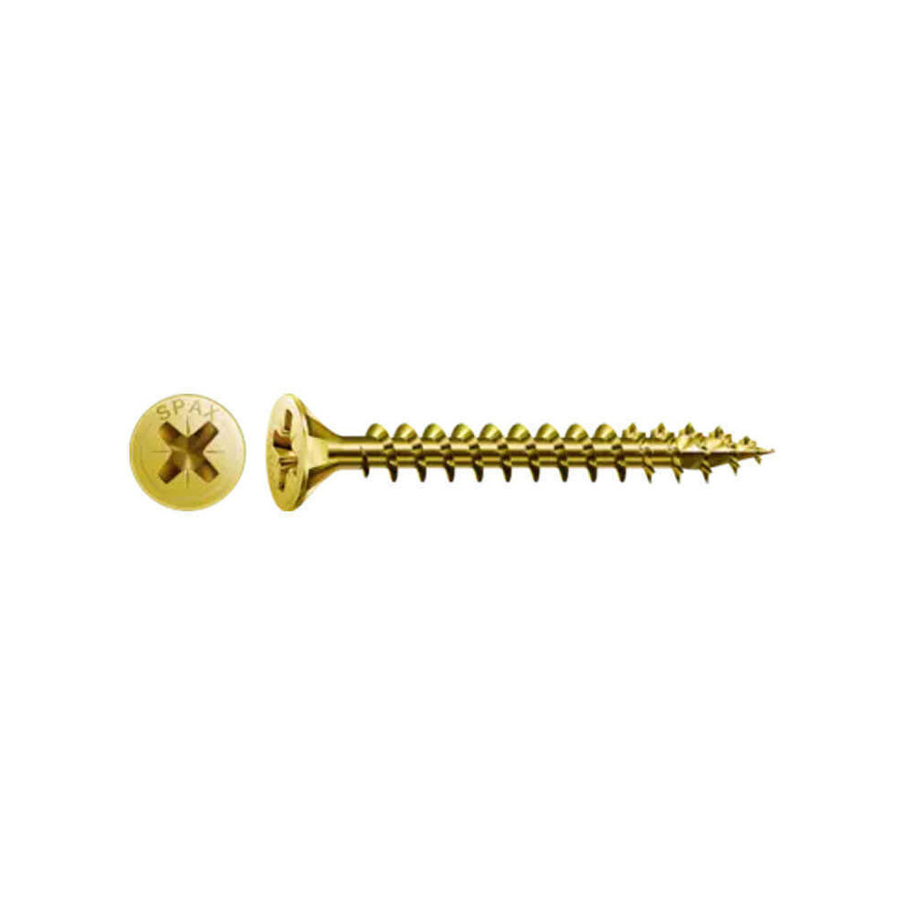 Vis à bois YELLOX Pozidriv Z2 4CUT Spax YELLOXPZ2_180