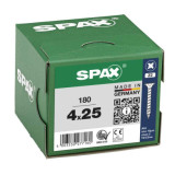 Vis à bois inox cruciforme Spax INOXZ2_180