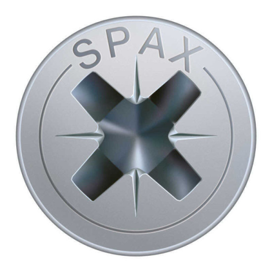 Vis à bois inox cruciforme Spax INOXZ2_360