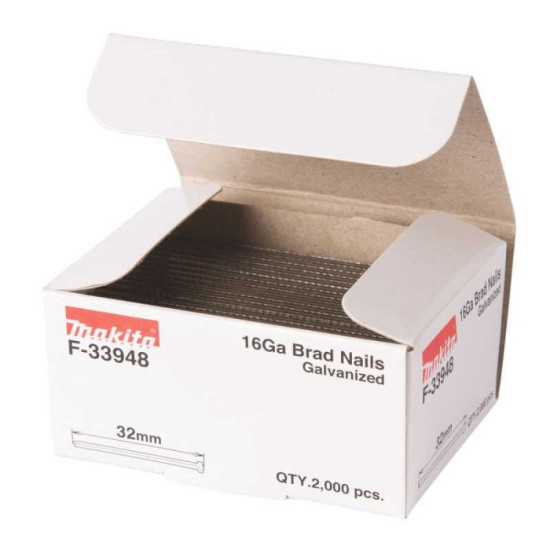 Brads 16 Ga Makita F-33948 32 mm x 2000