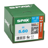 Vis à bois inox T-Star T20 tête fraisée Spax TORXINOX_90