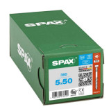 Vis de terrasse inox A2 SPAX TERRASSE_360