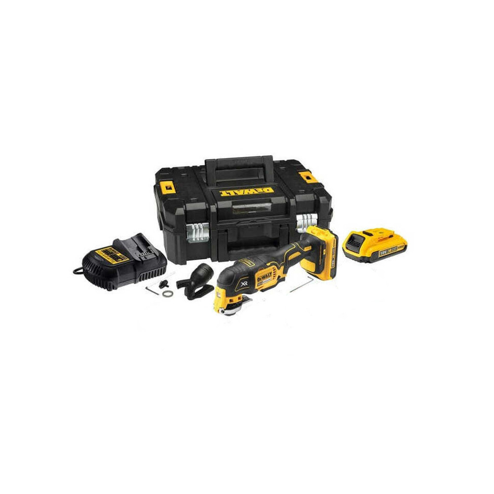 Outil multifonction DeWalt DCS355D2-QW 18V 2 x 2,0 Ah