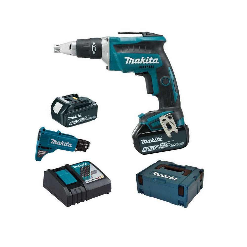 Visseuse automatique à bande Makita DFS452TJX2 18V LXT