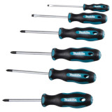 Jeu de 6 tournevis Makita E-10528 SL, PH, PZ