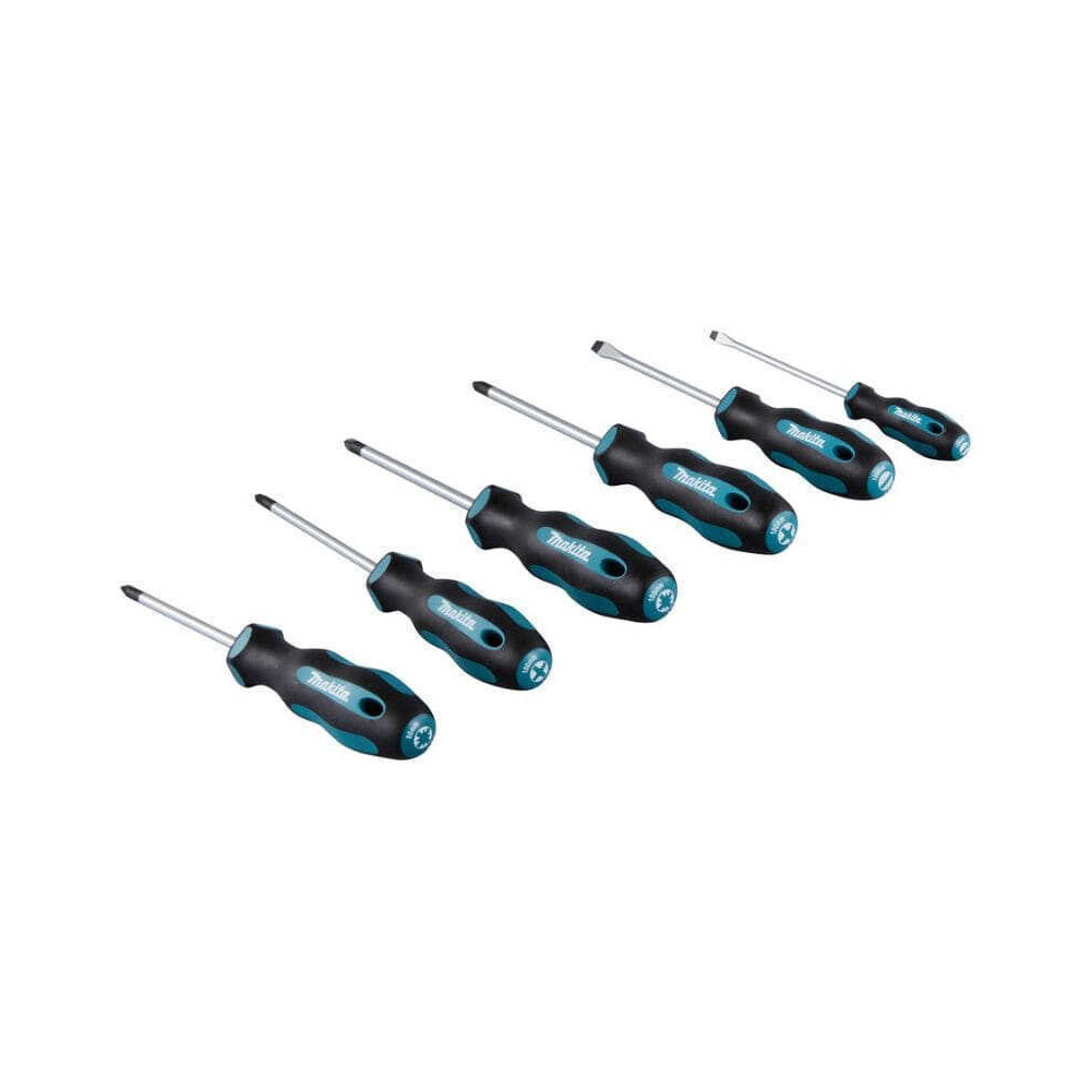 Jeu de 6 tournevis Makita E-10528 SL, PH, PZ