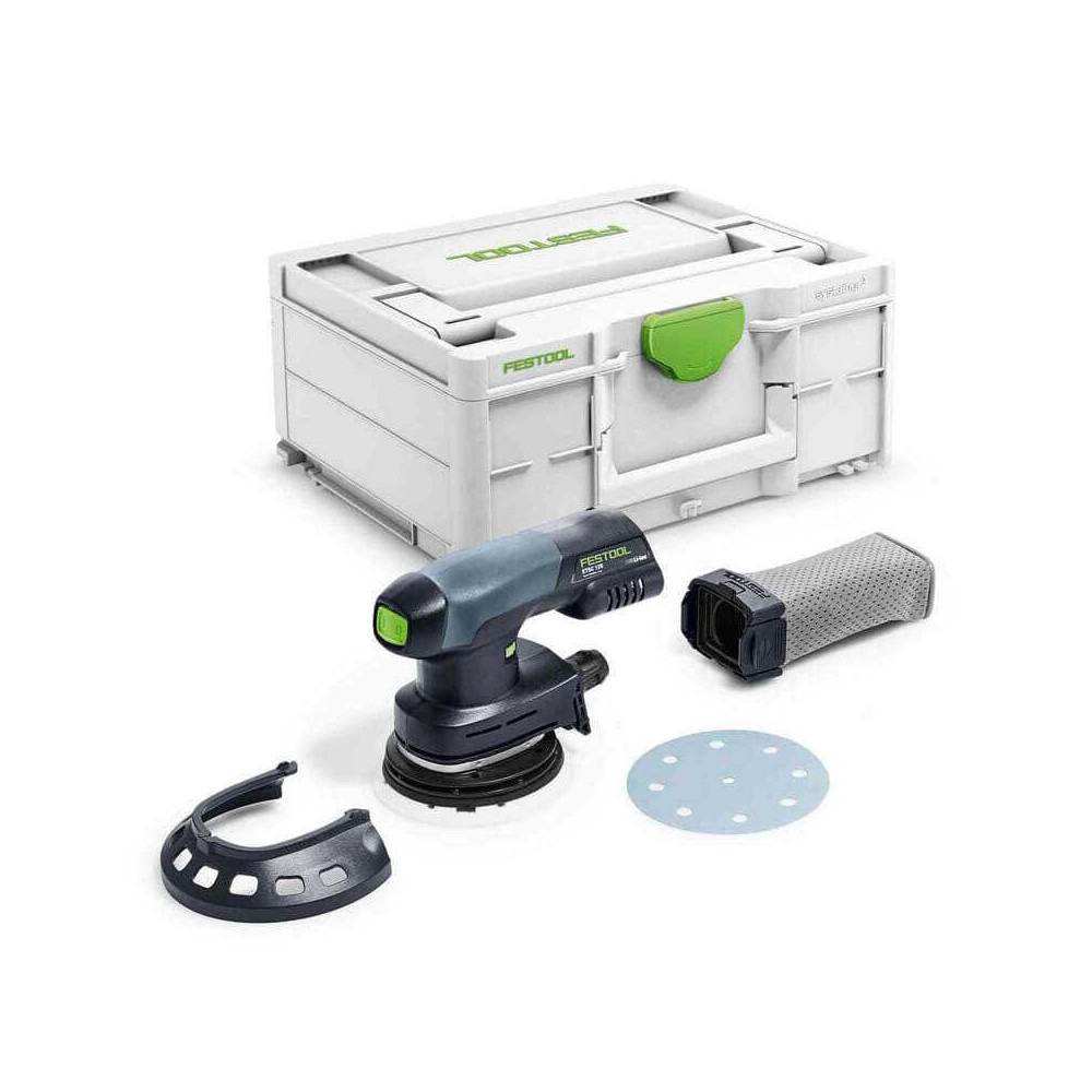 Ponceuse excentrique Festool sans fil ETSC 125-Basic