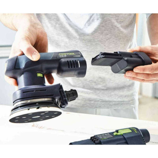 Ponceuse excentrique Festool sans fil ETSC 125-Basic