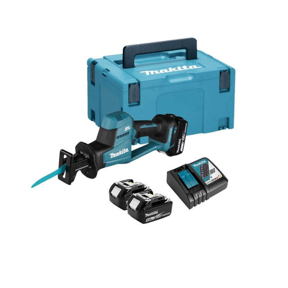 Scie sabre Makita DJR189RTJ 18V LXT