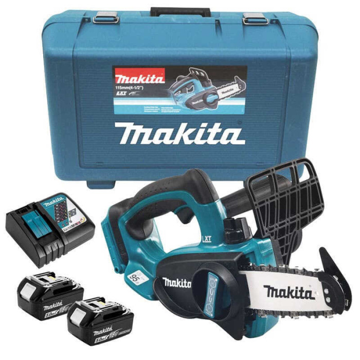 Tronçonneuse Makita DUC122RTE 18V 11,5 cm 2 x 5,0 Ah