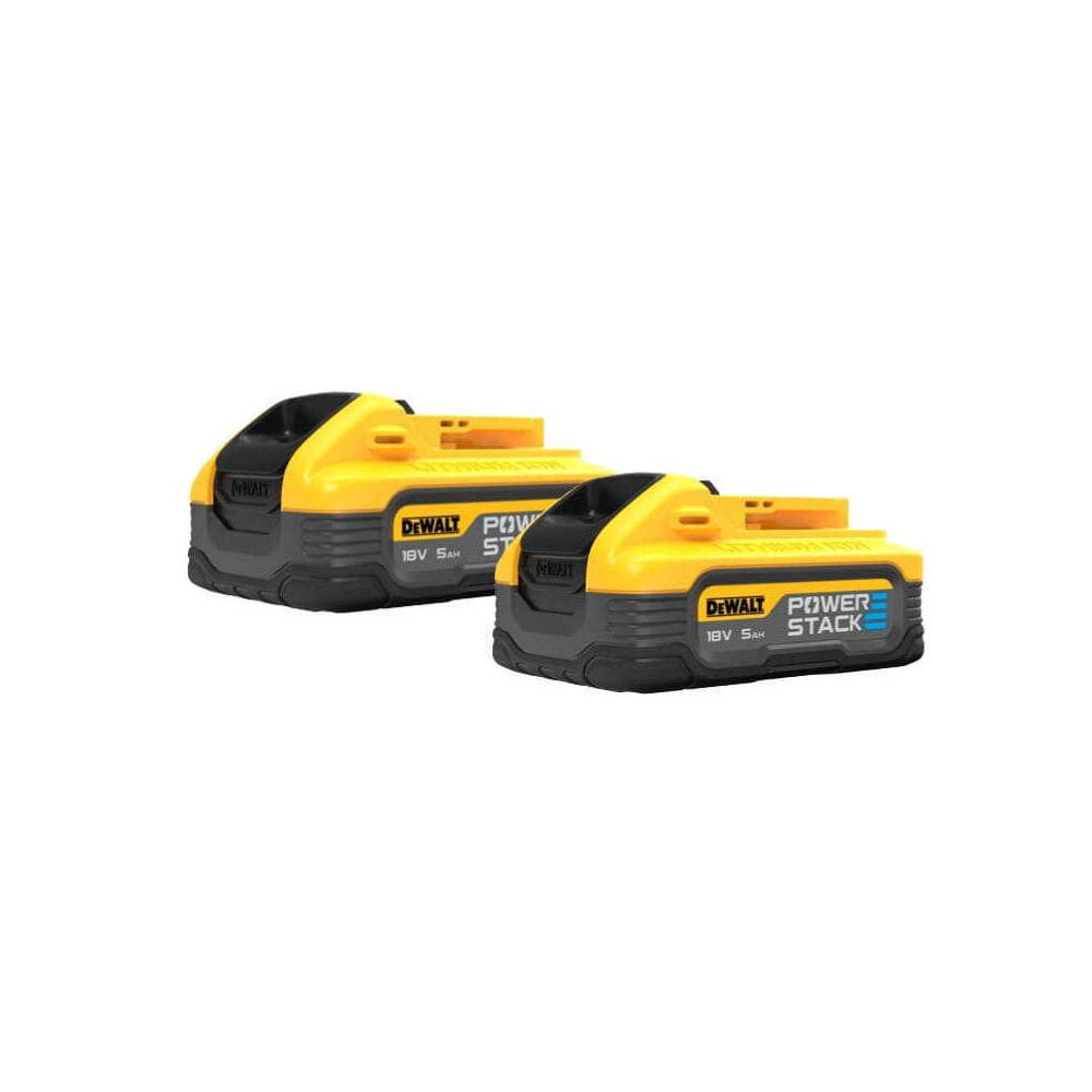 Lot 2 batteries PowerStack 5 Ah DeWalt DCBP518H2