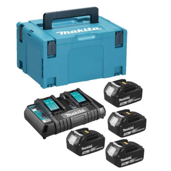 Batteries Makita 197720-6 18V LXT 4 x 3,0 Ah