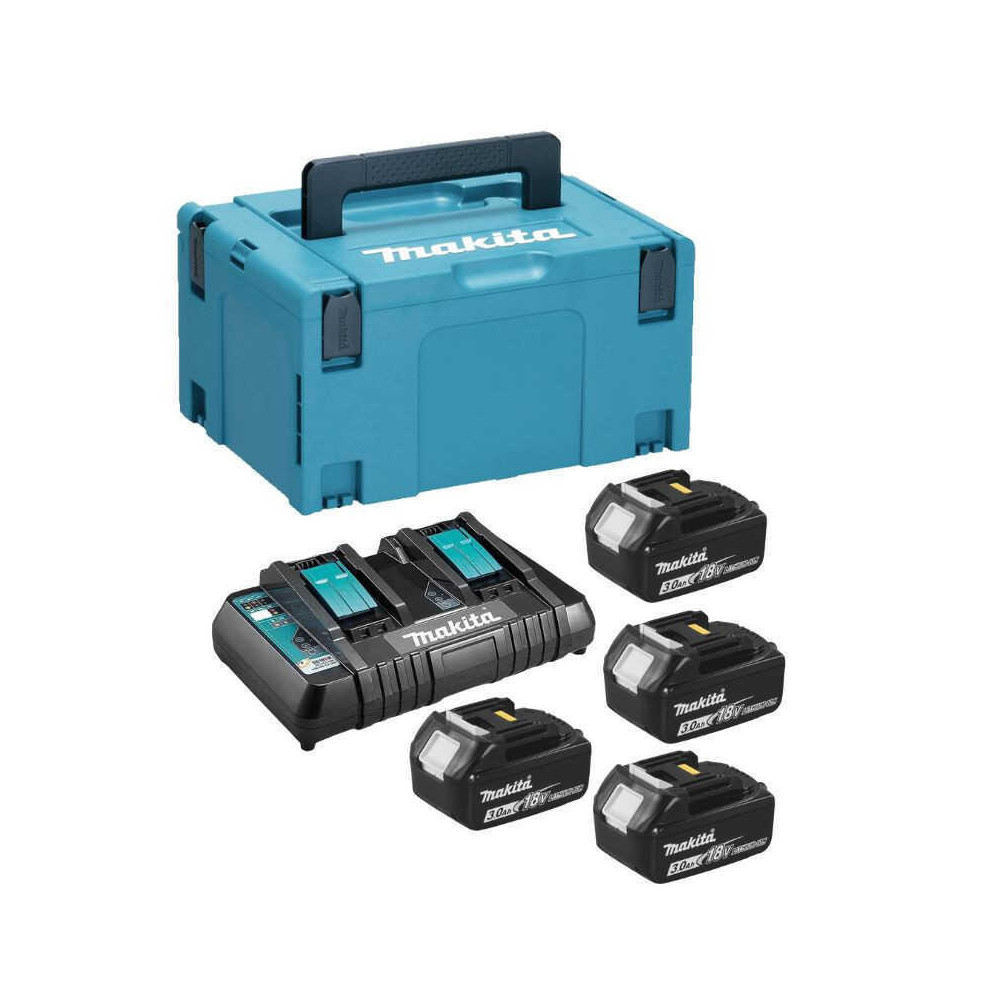 Batteries Makita 197720-6 18V LXT 4 x 3,0 Ah