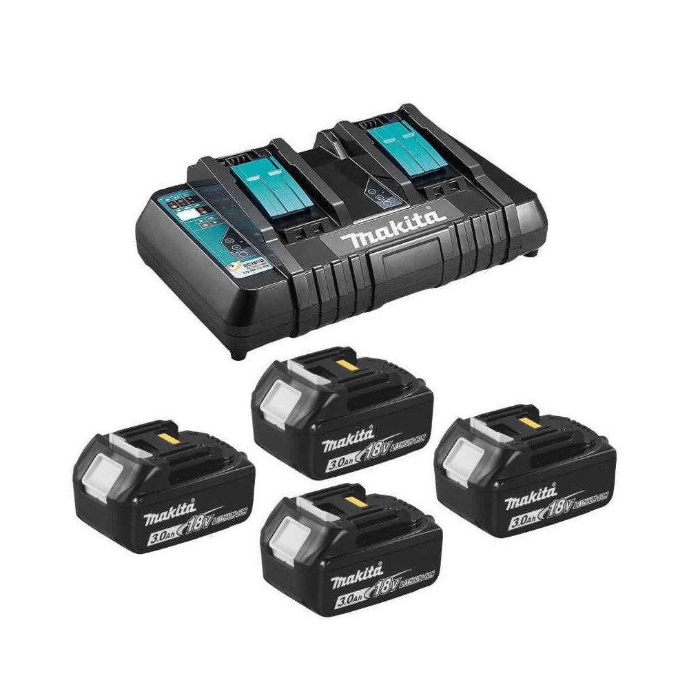 Batteries Makita 197720-6 18V LXT 4 x 3,0 Ah