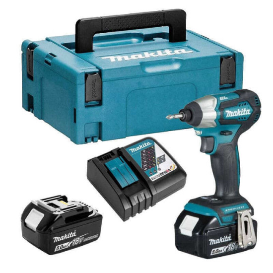 Visseuse à chocs Makita DTD155RTJ 2x5,0 Ah