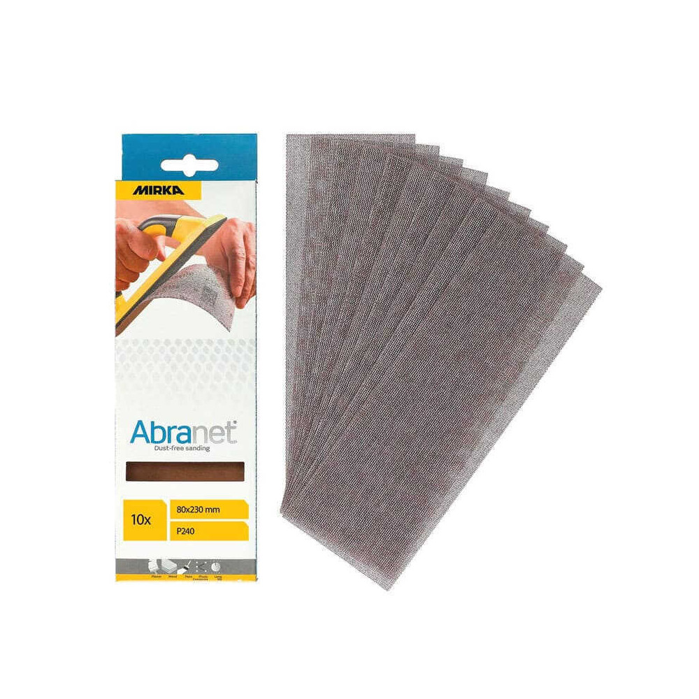 Bande abrasive Abranet 80 x 230 mm Mirka ABRANET54175