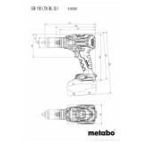 Perceuse percussion Metabo SB 18 LTX BL Q I metaBOX