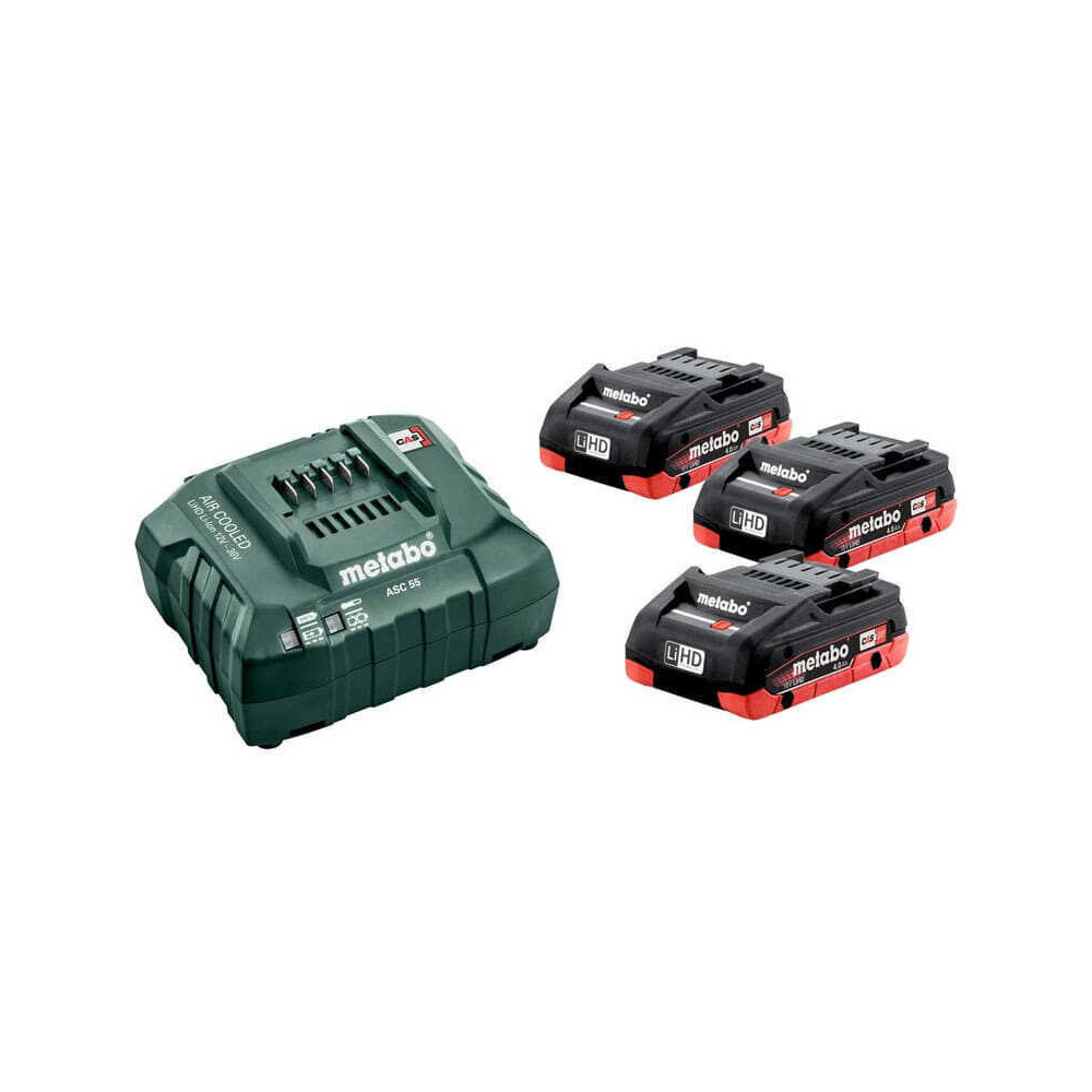 Set de base Metabo 685132000 3 x LiHD 4,0 Ah