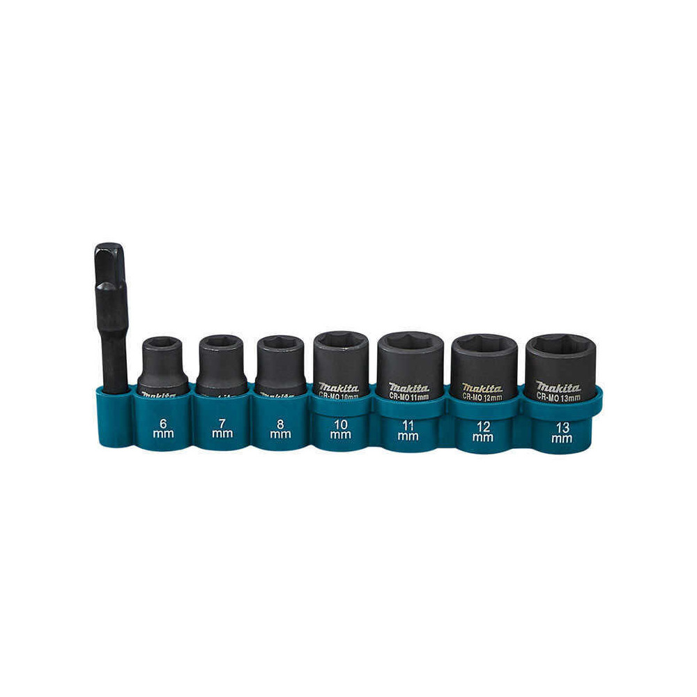 Ensemble de 7 douilles Makita E-12289